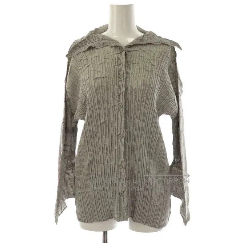 Issey Miyake Issey Miyake Gray Coat Size M / US 6-8 / IT 42-44 - 1 Thumbnail