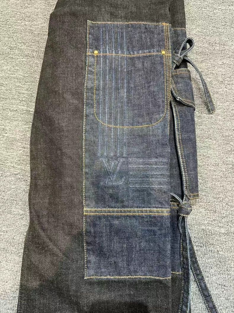 Louis Vuitton louis vuitton denim jeans with butterfly details-2507 Size US 31 - 4 Thumbnail