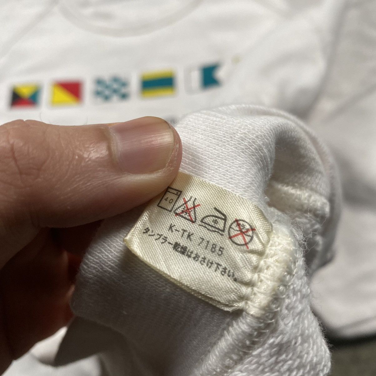 Japanese Brand × Vintage 90s Yokohama Zondag Cropped Crewneck Size XS / US 0-2 / IT 36-38 - 7 Thumbnail