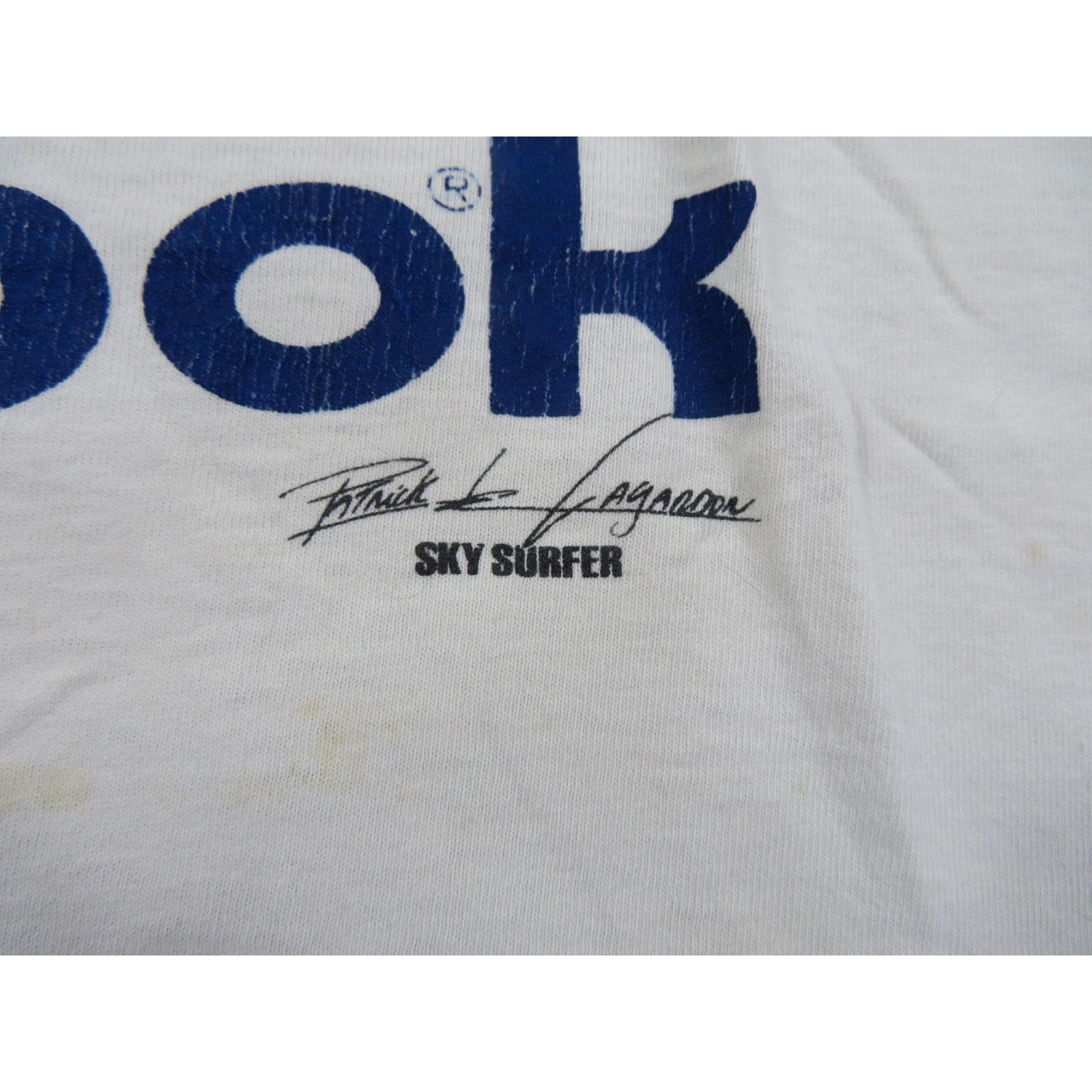Reebok Reebok Life is Short Sky Surfer T-Shirt White Sz M 1990s Size US M / EU 48-50 / 2 - 3 Thumbnail