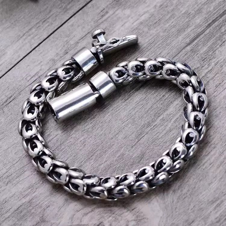 Jewelry 20 cm Chain Bracelet | Spiga Link T-Bar Clasp 🔒 Size ONE SIZE - 1 Thumbnail