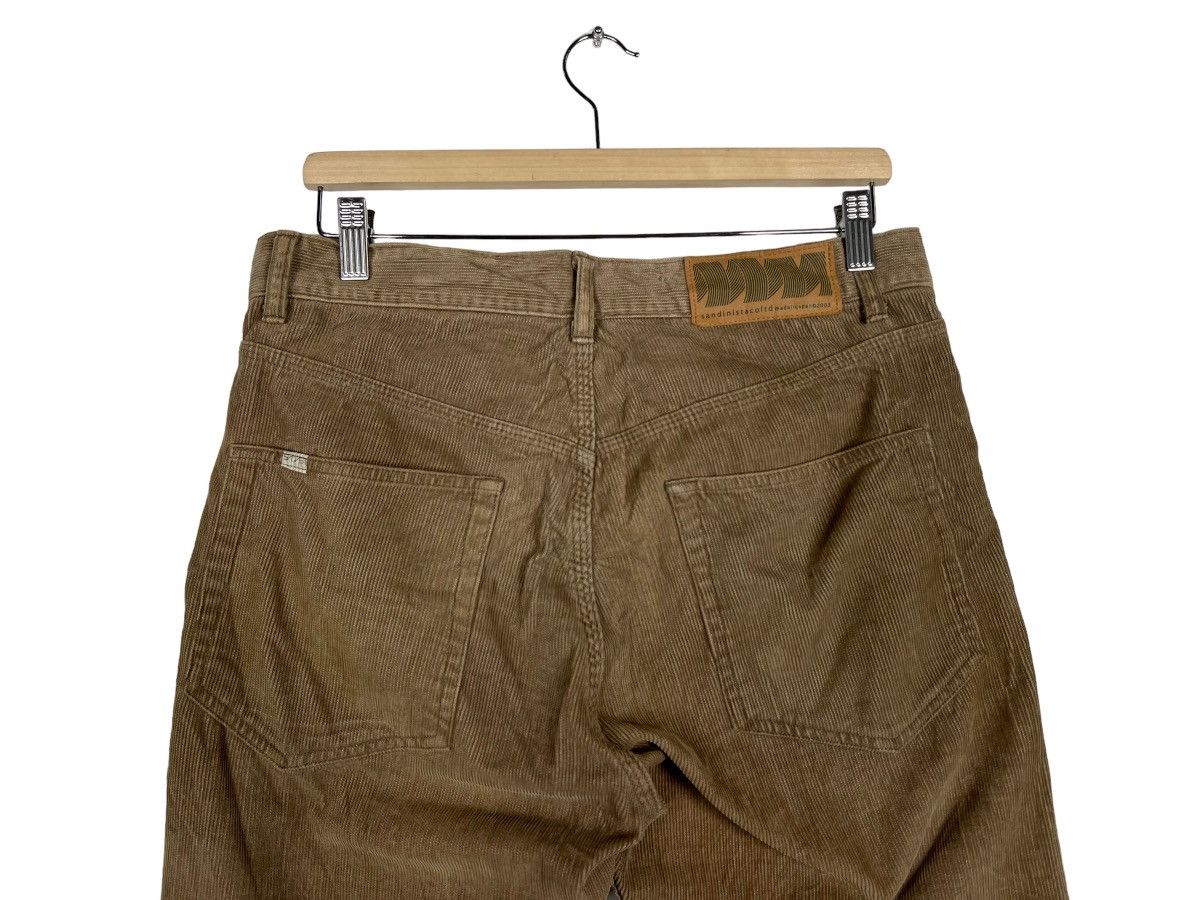 Sandinista MFG 🔥 SANDINISTA JAPAN CORDUROY KHAKIS SHORT PANTS MADE IN JAPAN Size US 32 / EU 48 - 8 Thumbnail