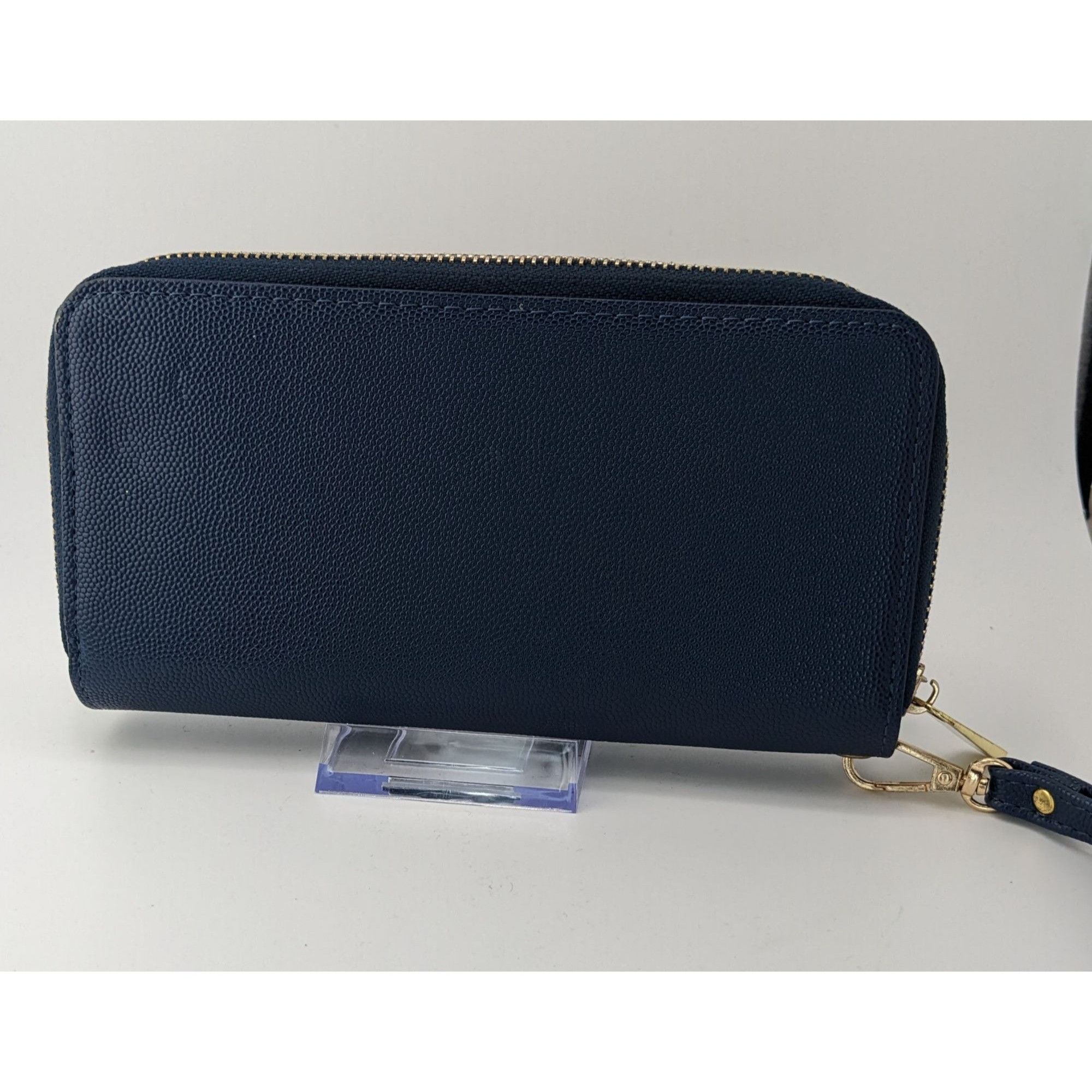 Other Cicelle Navy Blue Floral Rhinestone Studded Wallet With Wris Size ONE SIZE - 6 Thumbnail