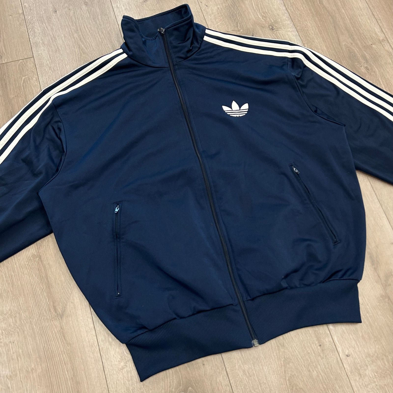Adidas × Vintage Adidas Firebird Track Jacket Coat Full Zip size Large L B22 Size US L / EU 52-54 / 3 - 2 Thumbnail
