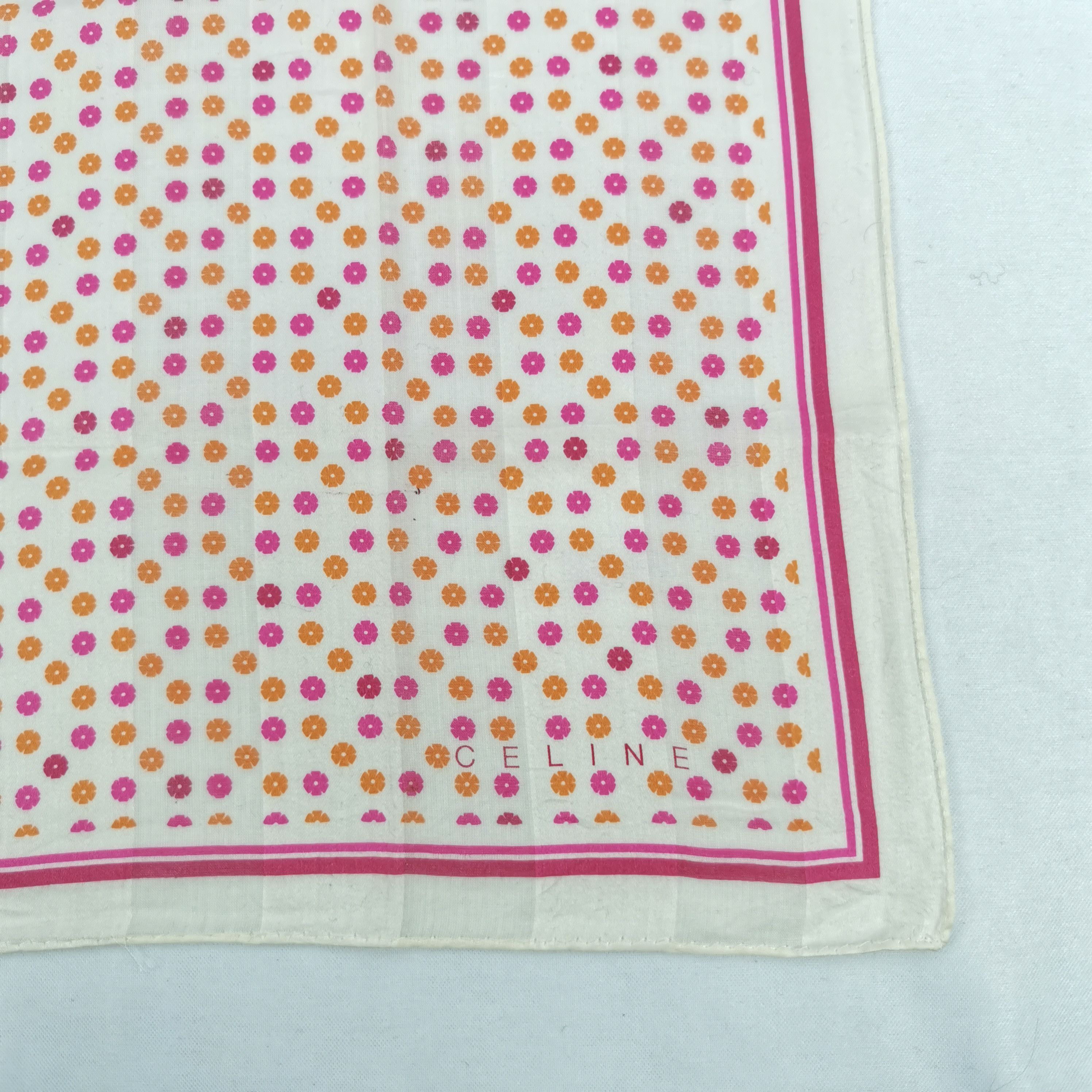 Celine Vintage Celine Paris Handkerchief Neckerchief Bandana. Size ONE SIZE - 3 Thumbnail