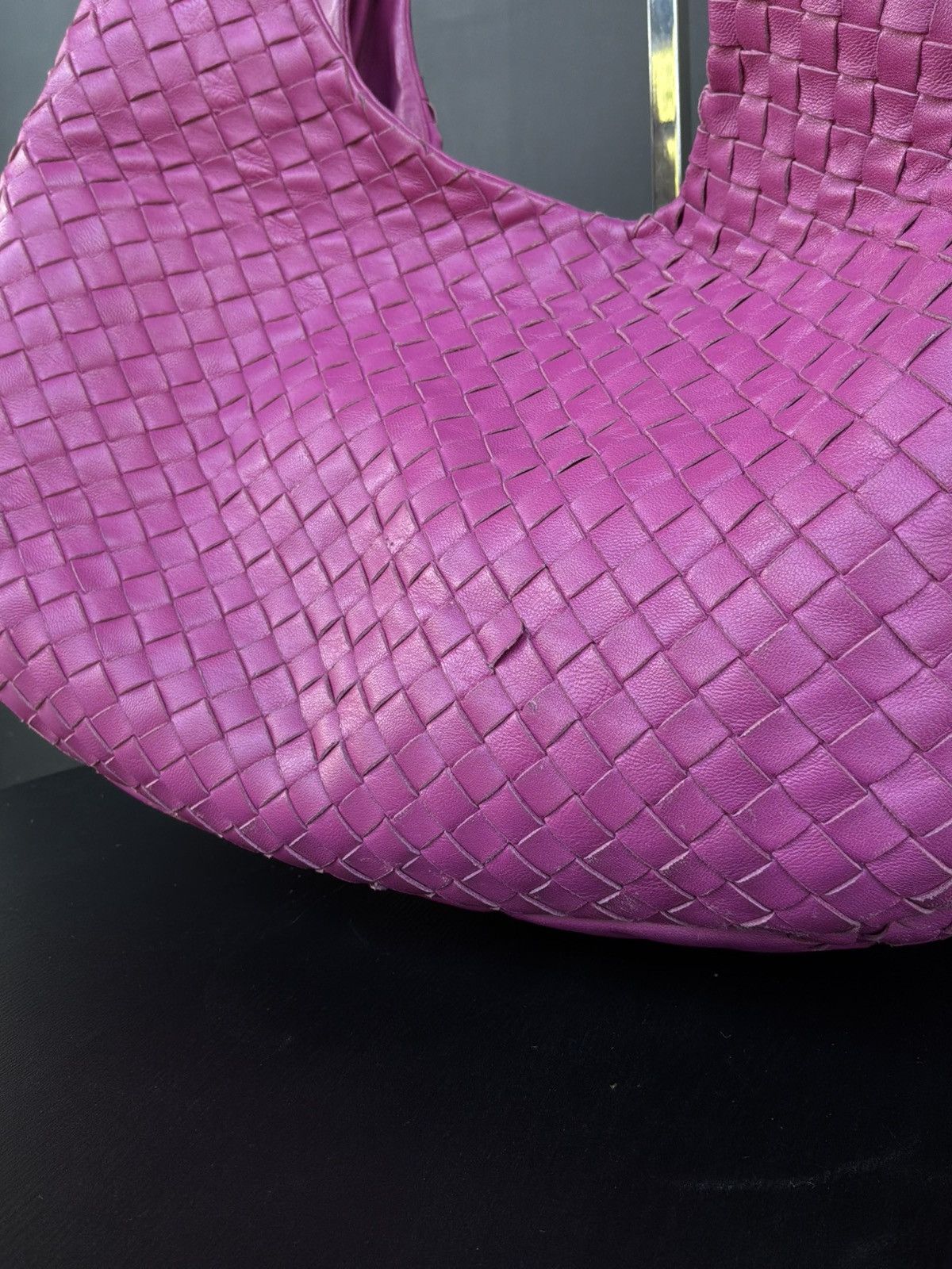 Bottega Veneta Bottega Veneta - Campana Hobo Intrecciato Nappa Leather Size ONE SIZE - 16 Thumbnail