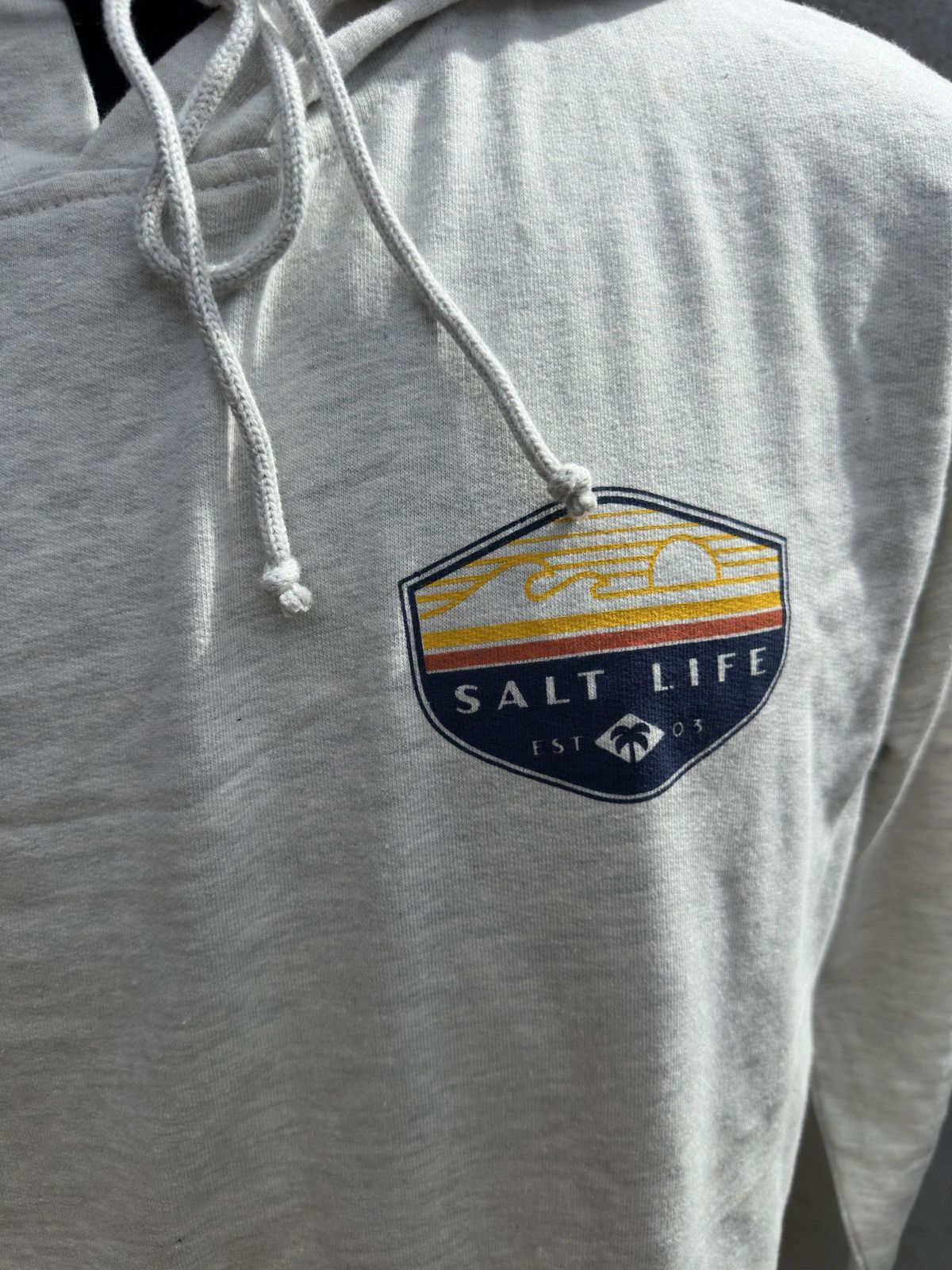 Other Salt Life Men’s L Graphic Hoodie Light Heather Sweatshirt Size US L / EU 52-54 / 3 - 3 Thumbnail