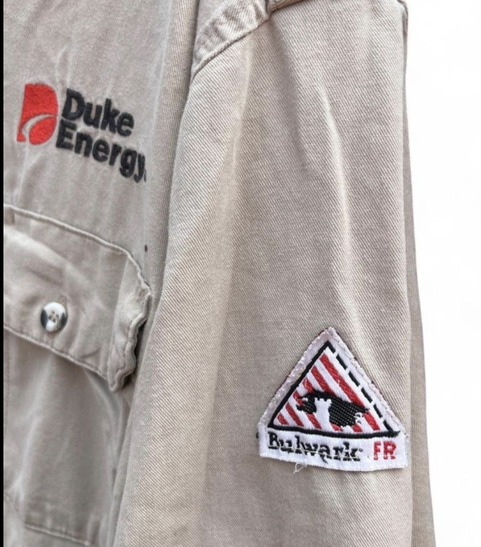 Vintage Duke Energy Work Shirt | Flame-Resistant | XXL-LN Size US XXL / EU 58 / 5 - 3 Thumbnail