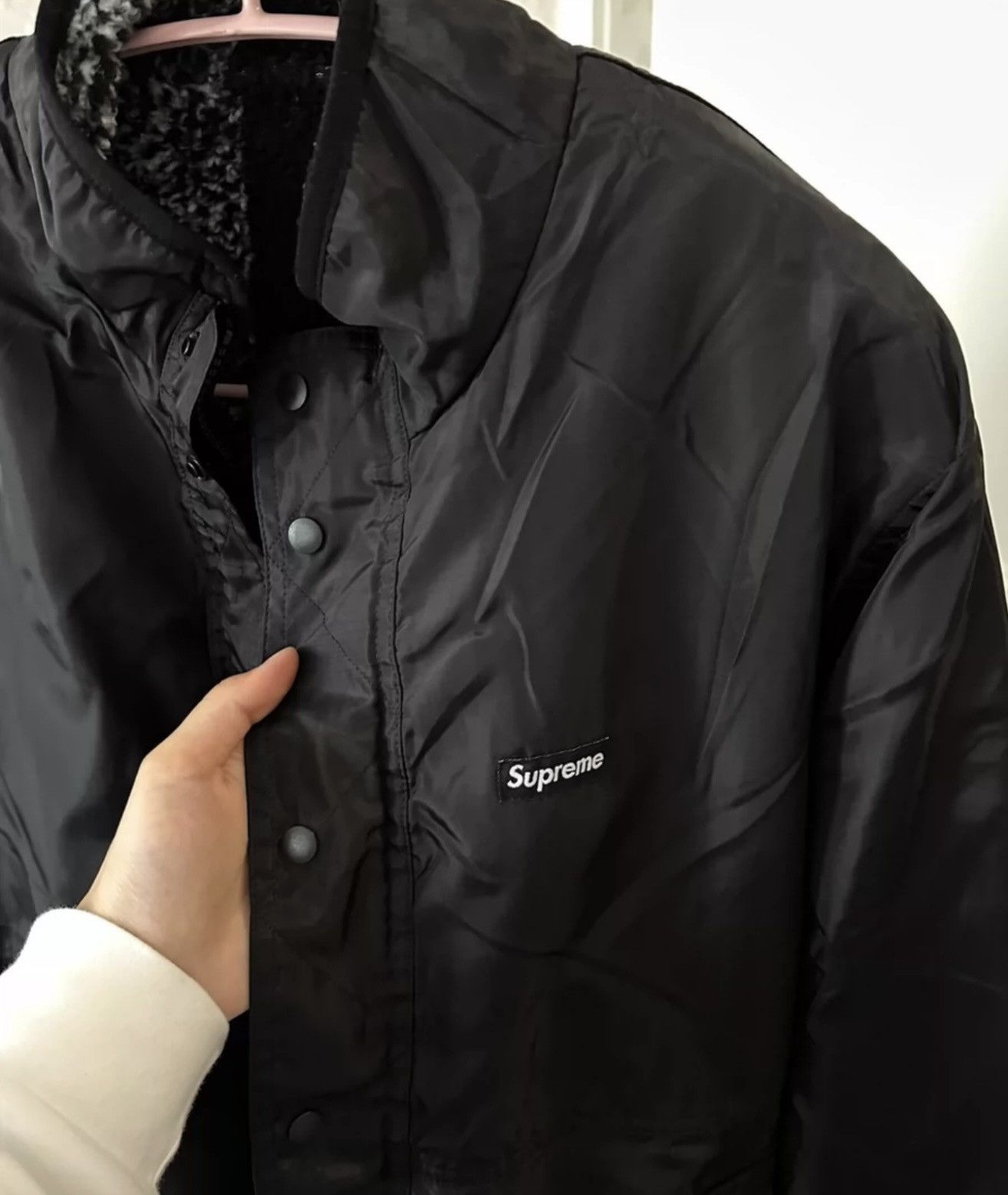 Reversible Bandana Fleece Jacket【M】 Supreme Reversible Bandana Fleece Jacket (FW19) - $228