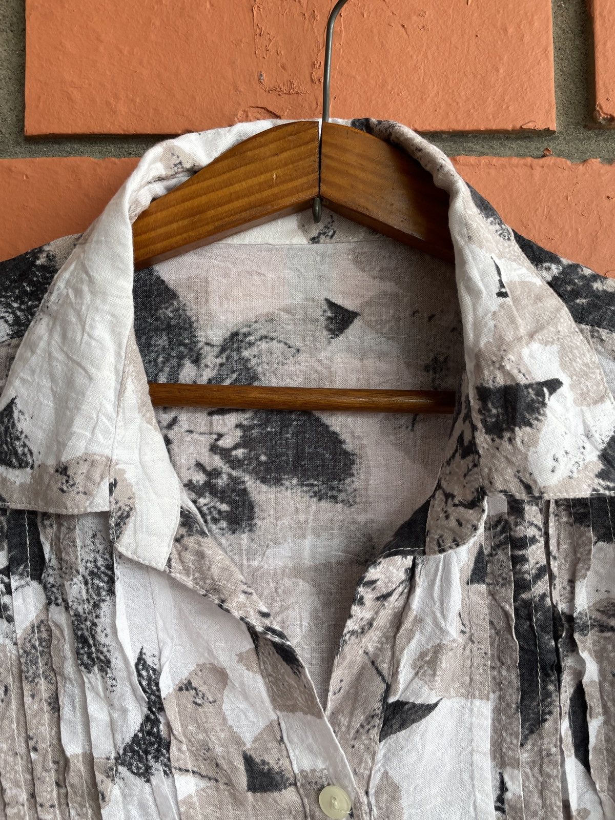 Japanese Brand Vintage All Over Printed Floral Motive Hawaiian Menswear M Size US M / EU 48-50 / 2 - 6 Thumbnail