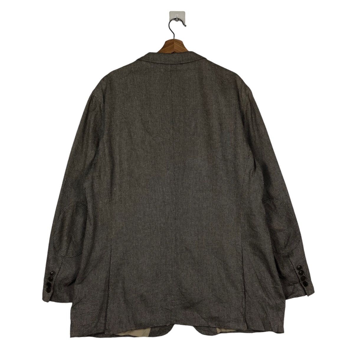 Vintage 🔥Vintage Chore Jacket Abstract Double Collar Hugo Boss Size US M / EU 48-50 / 2 - 8 Thumbnail