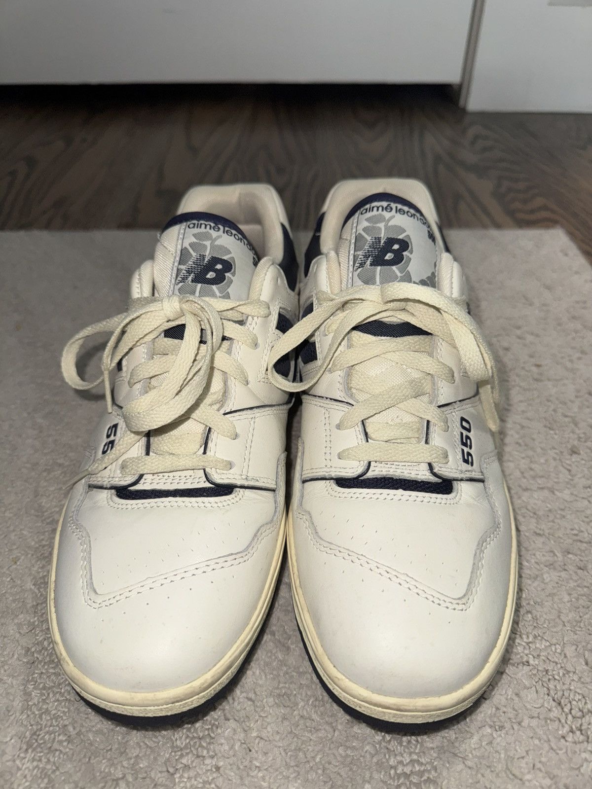 Aime Leon Dore × New Balance Aime Leon Dore New Balance 550 in Navy Size US 10 / EU 43 - 3 Thumbnail