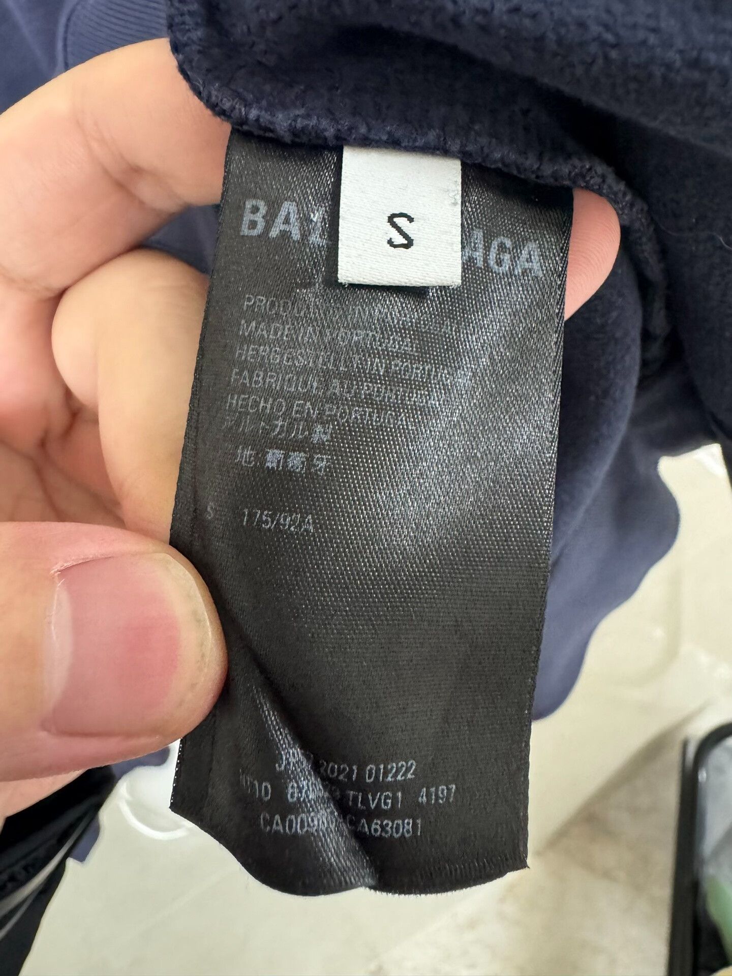 Balenciaga balenciaga embroidered logo sweatshirt size s Size US S / EU 44-46 / 1 - 4 Thumbnail