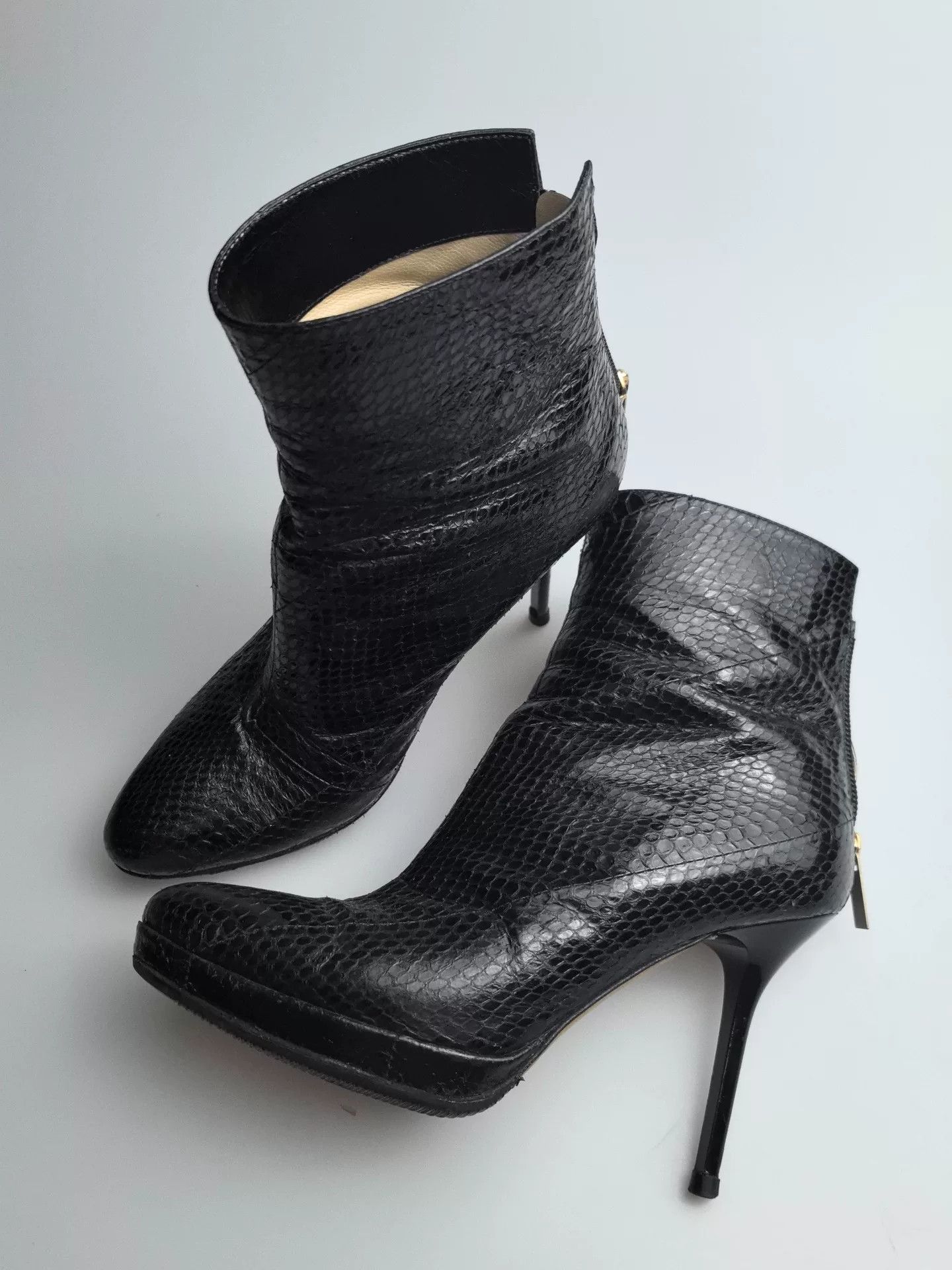 Jimmy Choo Jimmy Choo Animal Print Boots us_5-5 Women Size US 5.5 / IT 35.5 - 1 Thumbnail