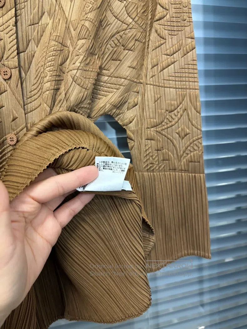 Issey Miyake Issey Miyake 3/4 Sleeve Cardigan Shirt Size XL / US 12-14 / IT 48-50 - 5 Thumbnail