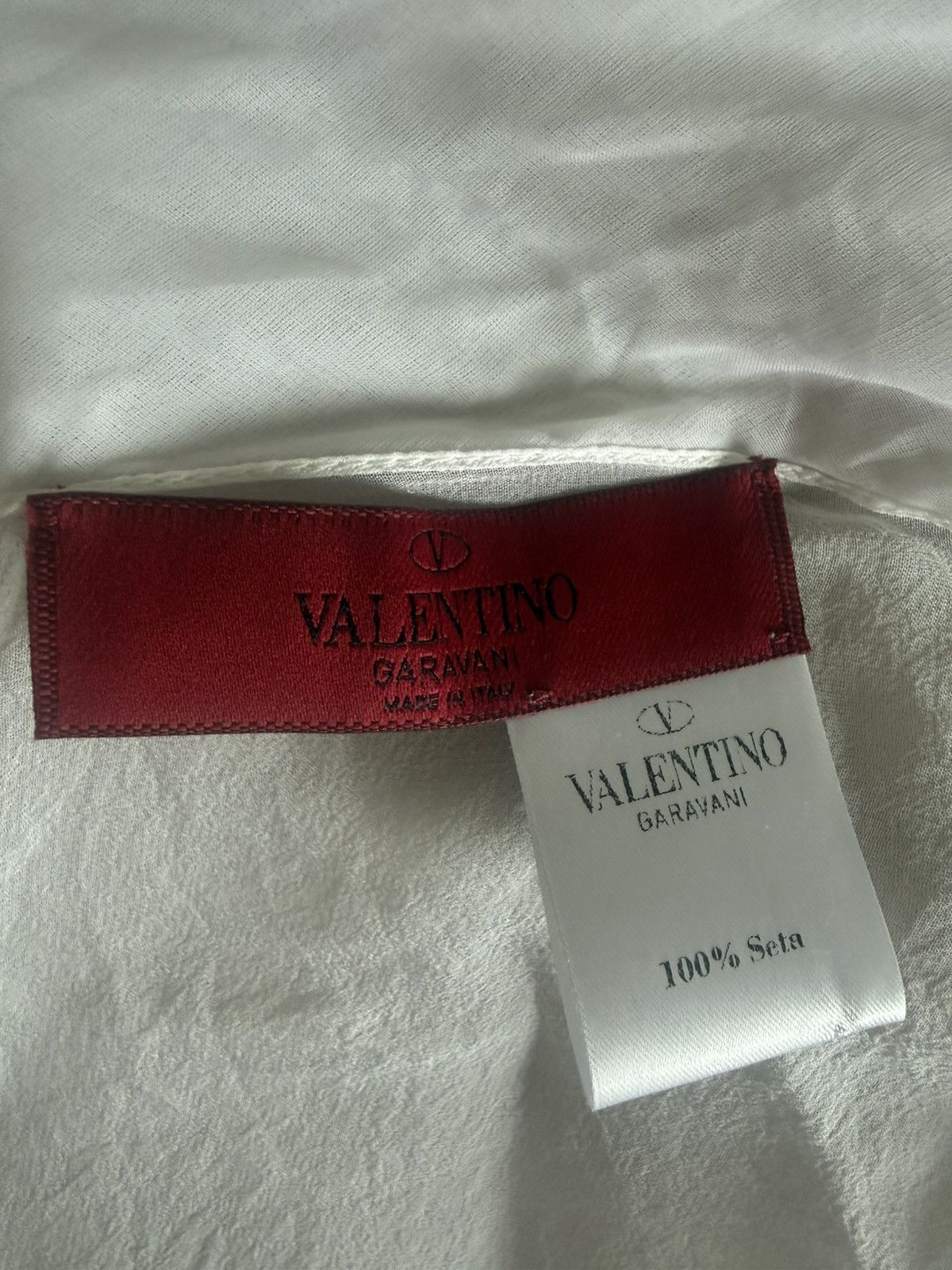 Valentino Valentino Garavani Womens Silk Blouse Shrug Bolero Size ONE SIZE - 2 Thumbnail