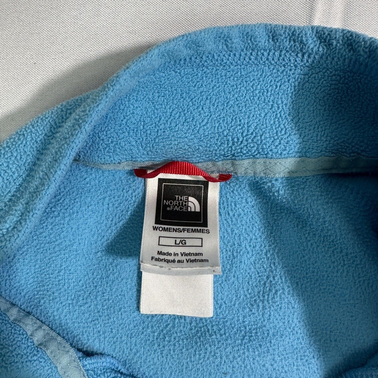 The North Face The North Face Women's L Blue 1/4 Zip Pullover Fleece Jacket Size L / US 10 / IT 46 - 3 Thumbnail