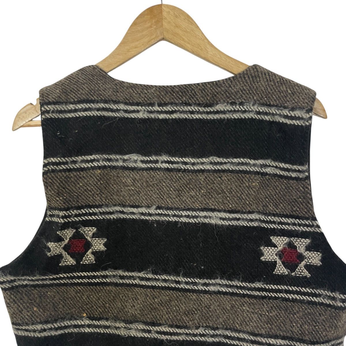 Chicos Vintage Japanese Designer Aztex Navajo Art Wool Vest Size US M / EU 48-50 / 2 - 9 Thumbnail