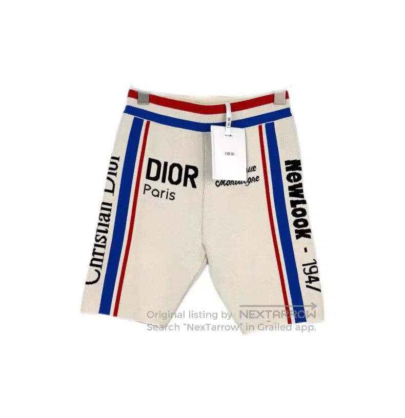 Dior Dior Beige letter shorts Size 24" / US 00 / IT 34 - 1 Thumbnail