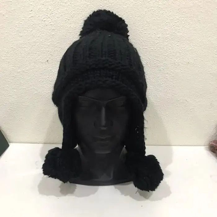 Japanese Brand Japanese Brand Earflap Beanie Hat Size ONE SIZE - 2 Thumbnail