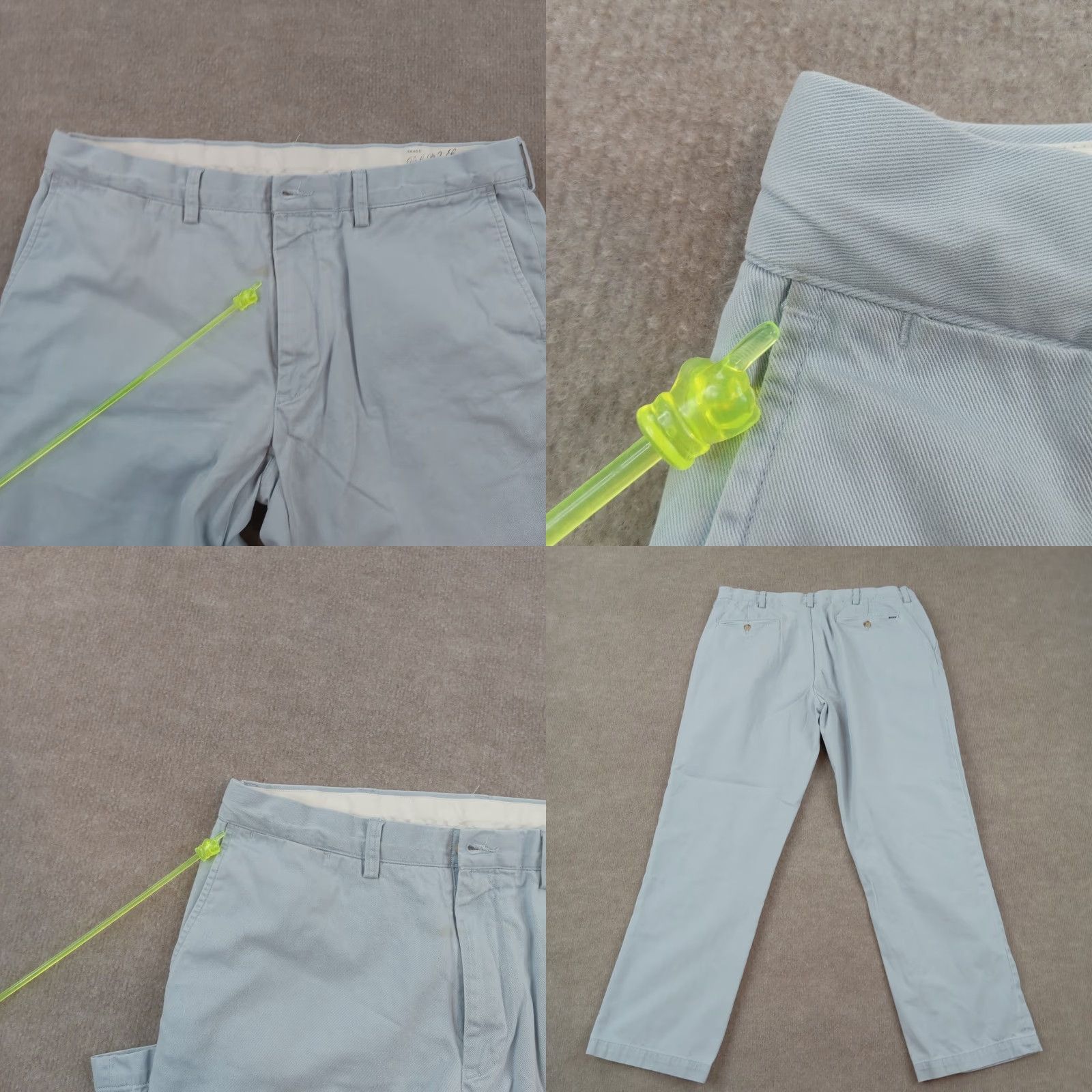 Polo Ralph Lauren Polo Ralph Lauren Pants Men 36x30 Blue Chino Classic Fit Straight Size US M / EU 48-50 / 2 - 9 Thumbnail