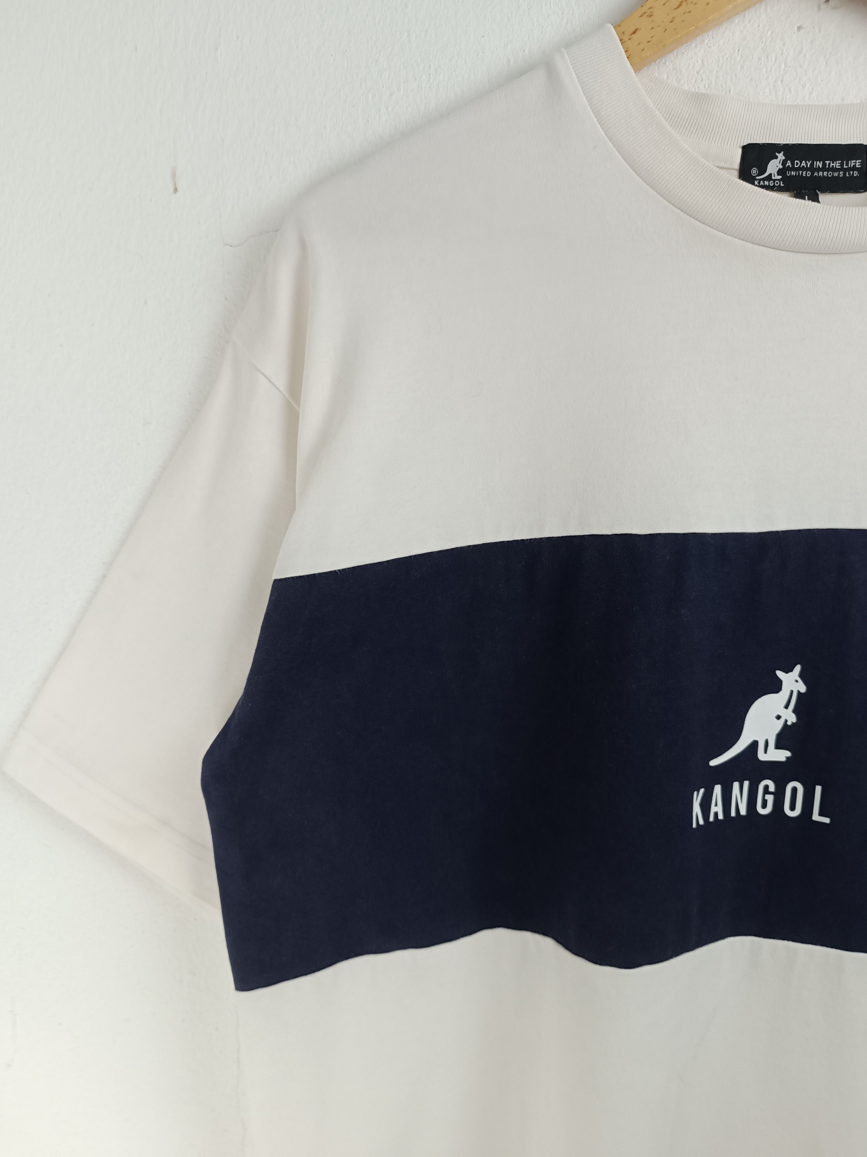 Kangol VINTAGE KANGOL TWO TONE TEE MONOTONE MENS Size US L / EU 52-54 / 3 - 5 Thumbnail