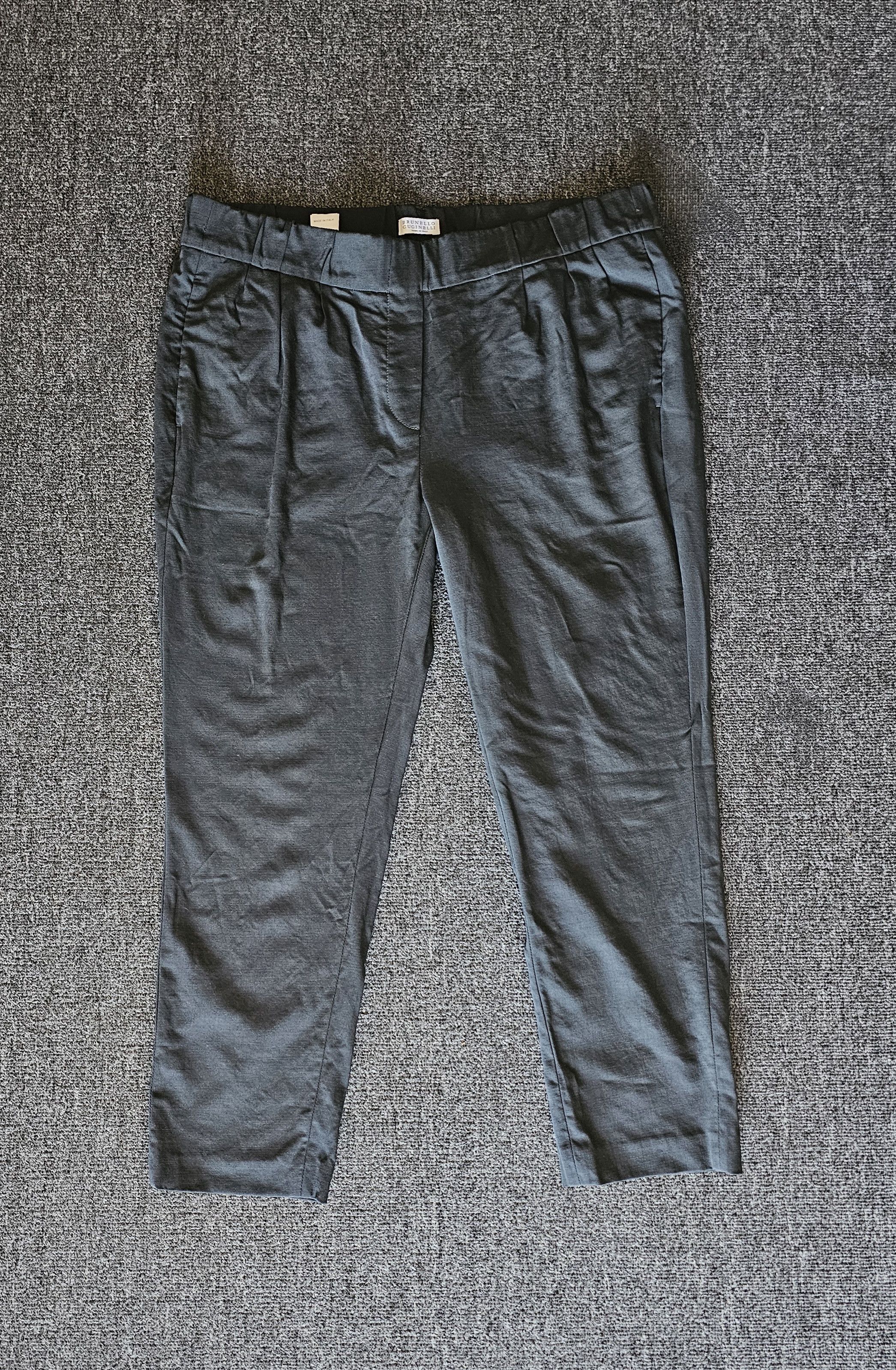 Brunello Cucinelli Brunello Cucinelli Men's Wool Casual Pants Size 48 Size US 32 / EU 48 - 1 Thumbnail