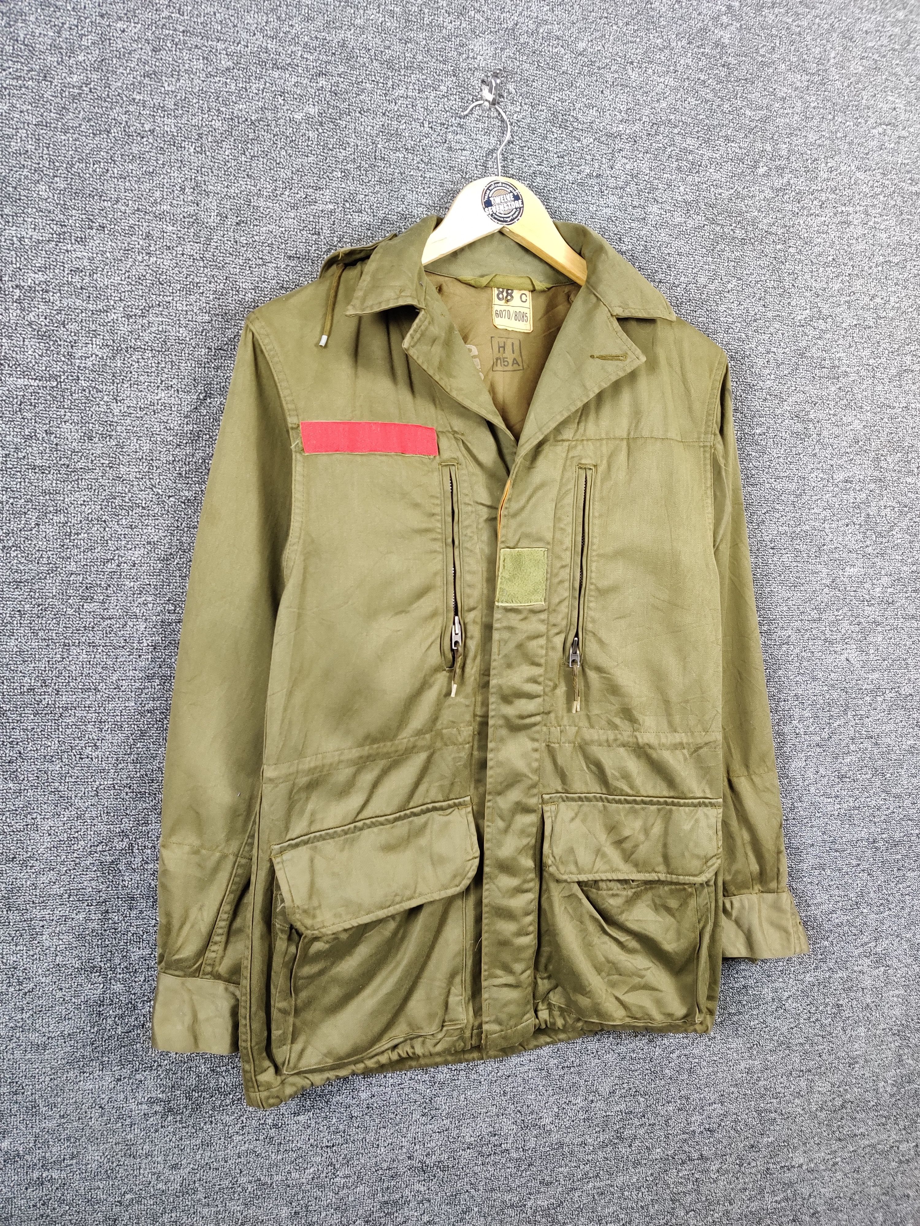 Vintage Vintage 80's Military France Army Parka Jacket Size US M / EU 48-50 / 2 - 7 Thumbnail