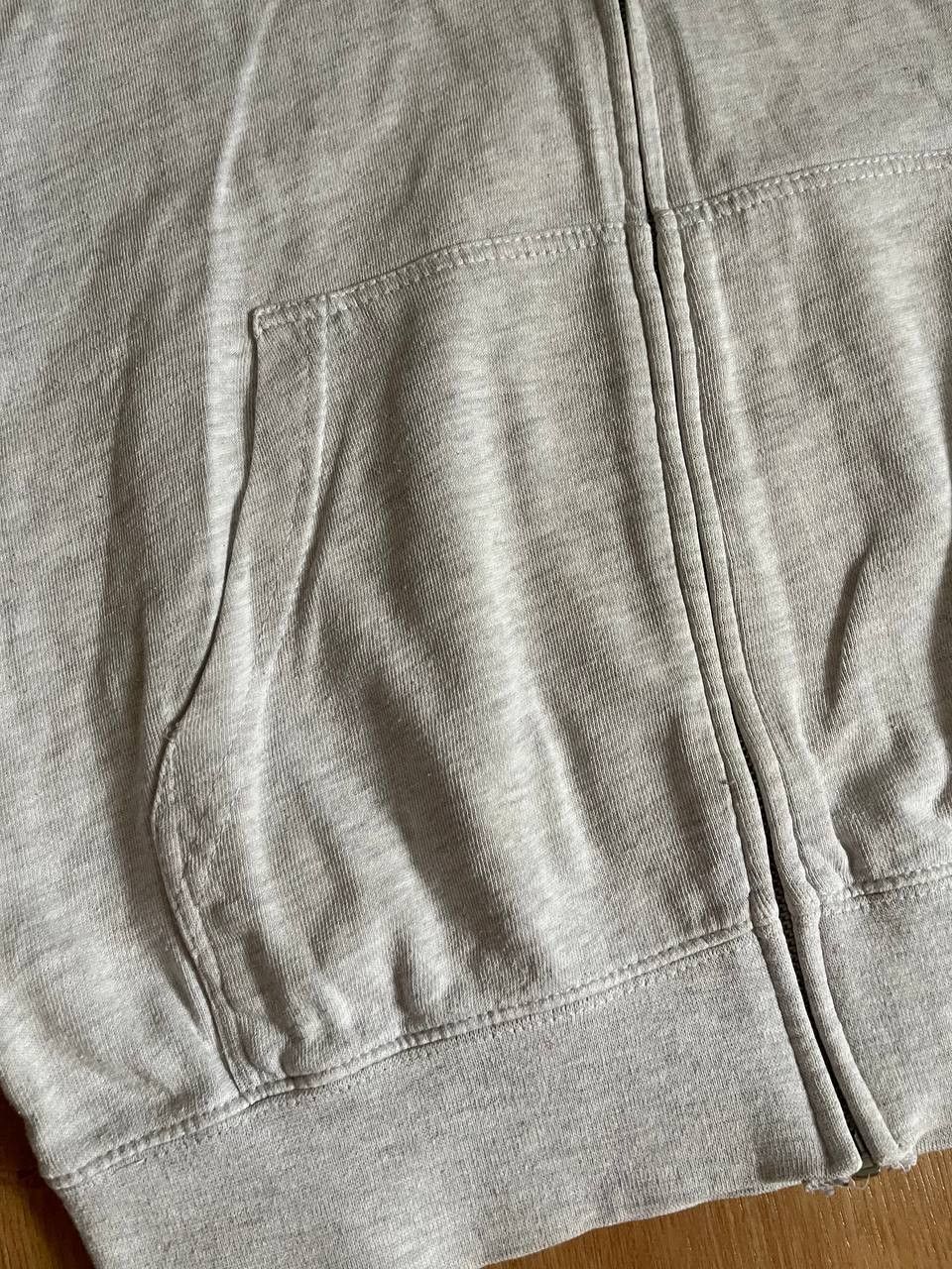 Stussy × Vintage Grey STUSSY Zip-Up Hoodie Sz S Size US S / EU 44-46 / 1 - 6 Thumbnail