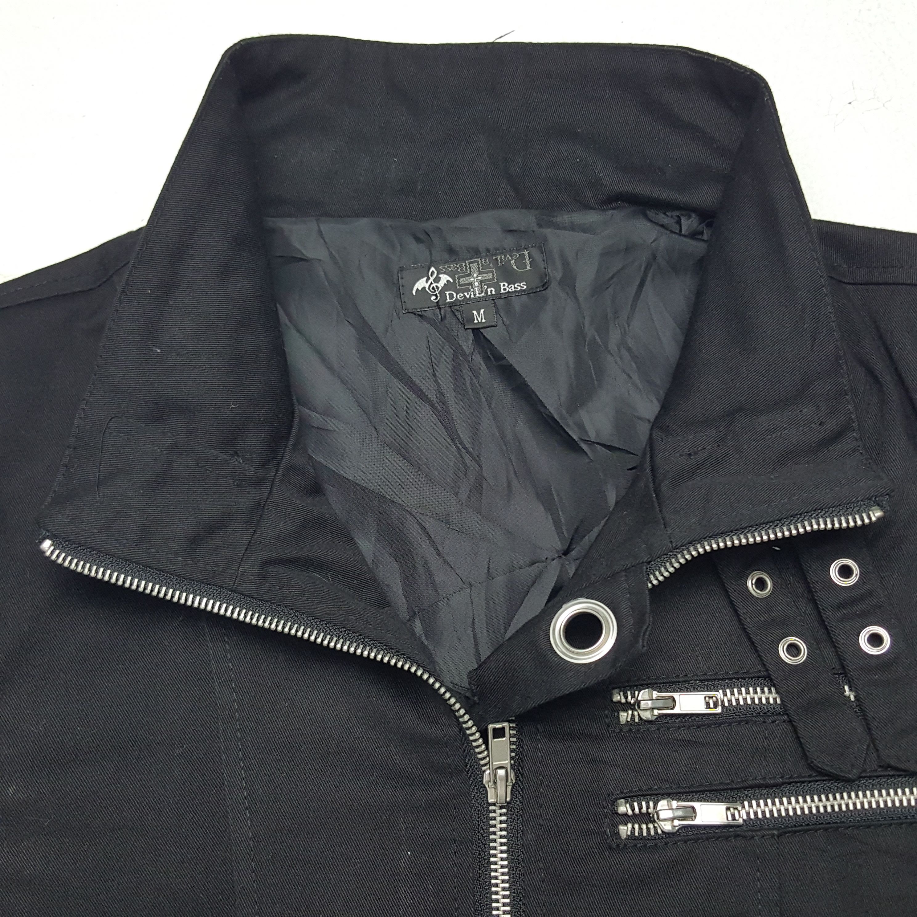 Japanese Brand × Vintage Vintage Skulls Japanese Brand Punk Style Jacket Size US XS / EU 42 / 0 - 5 Thumbnail