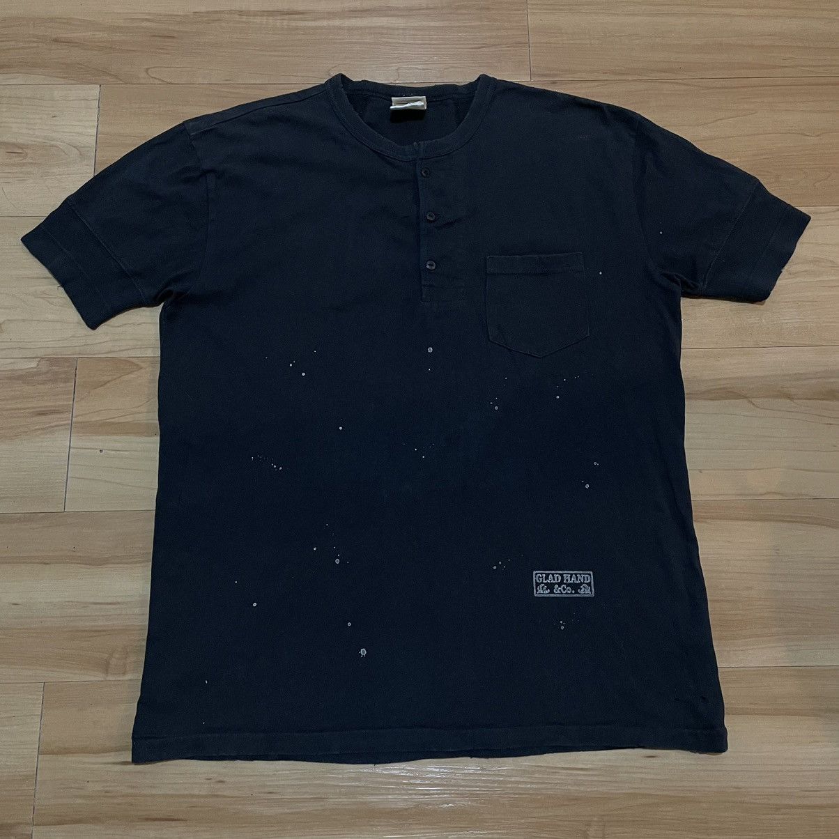 Japanese Brand Glad hand & co pocket t shirt Size US L / EU 52-54 / 3 - 1 Thumbnail
