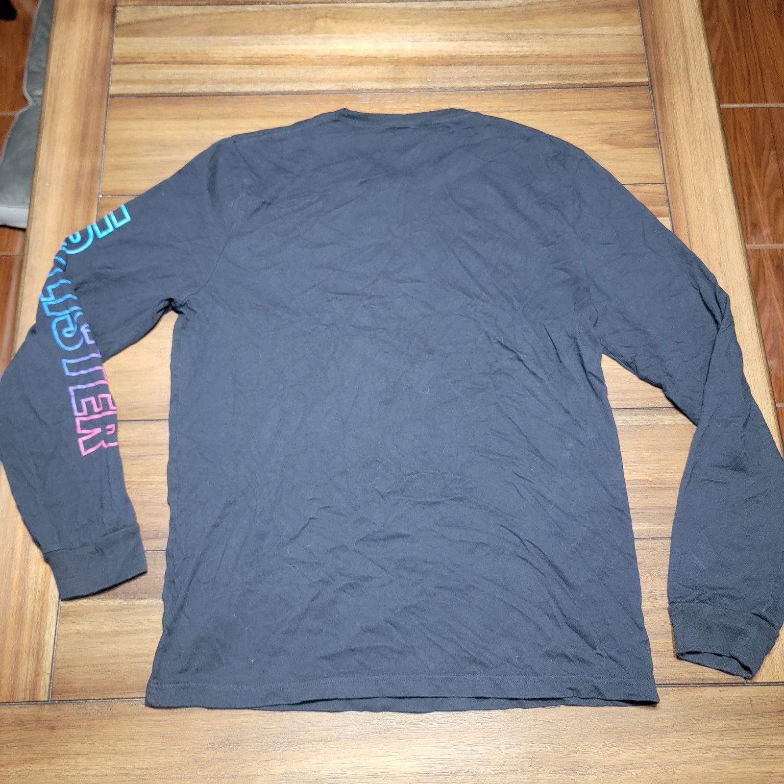 Hollister Hollister LS Black Unisex Tee Logo - Size Large Size US L / EU 52-54 / 3 - 4 Thumbnail