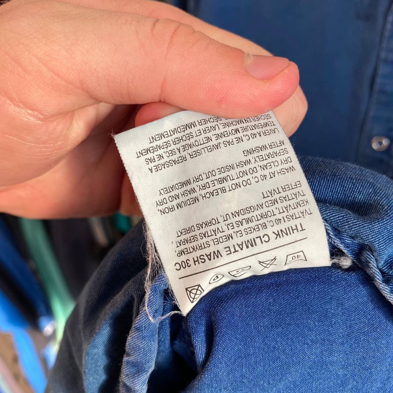 Acne Studios Luxury Acne Studios small logo denim designer shirt Size US M / EU 48-50 / 2 - 10 Thumbnail
