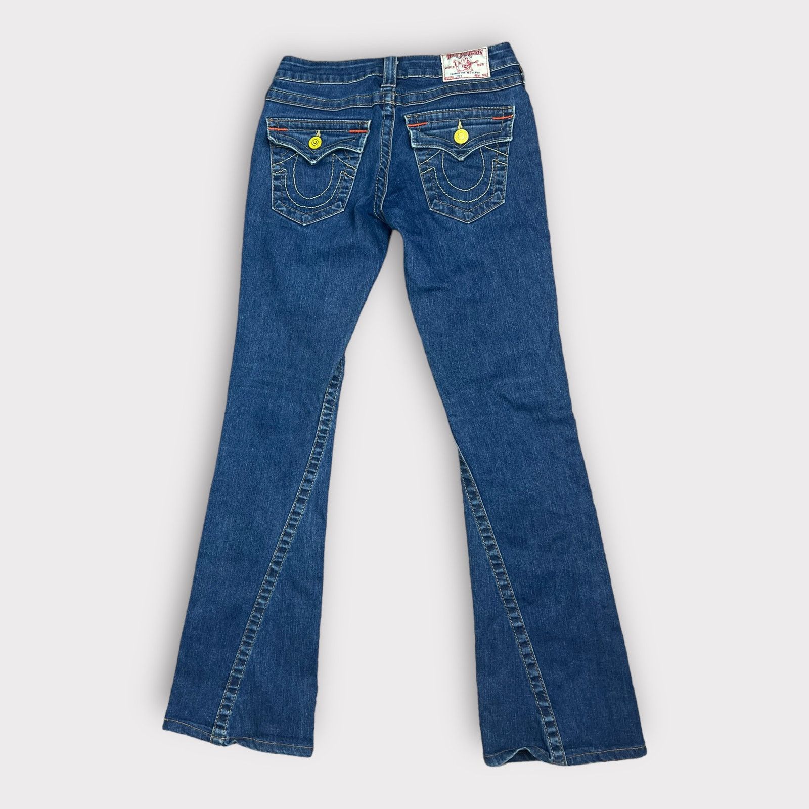 True Religion True Religion | Vintage Y2K Low Rise Bootcut Jeans | 25 Size 25" / US 0 / IT 36 - 8 Thumbnail