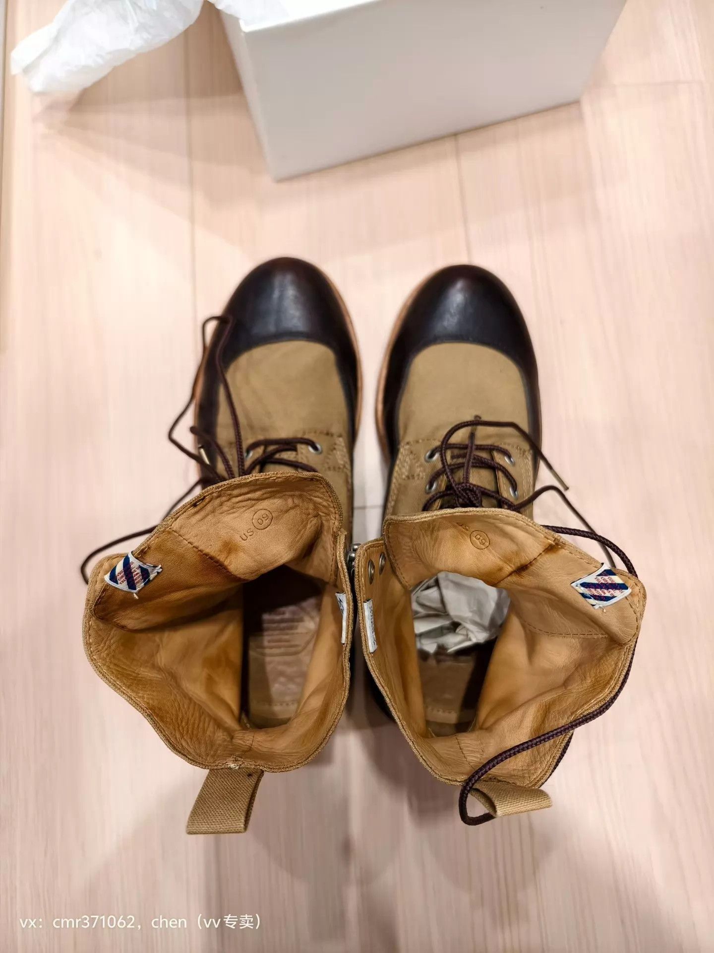 Visvim Visvim Veritus Folk dk brown/beige 9 (3x Worn, Rare) Size US 9 / EU 42 - 4 Thumbnail