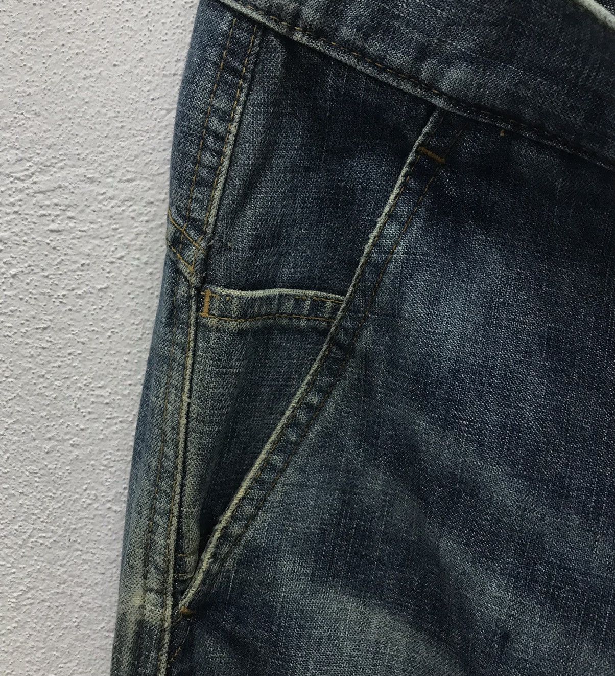 Japanese Brand × Vintage Vintage Scanners Denim Pants Size US 37 - 5 Thumbnail