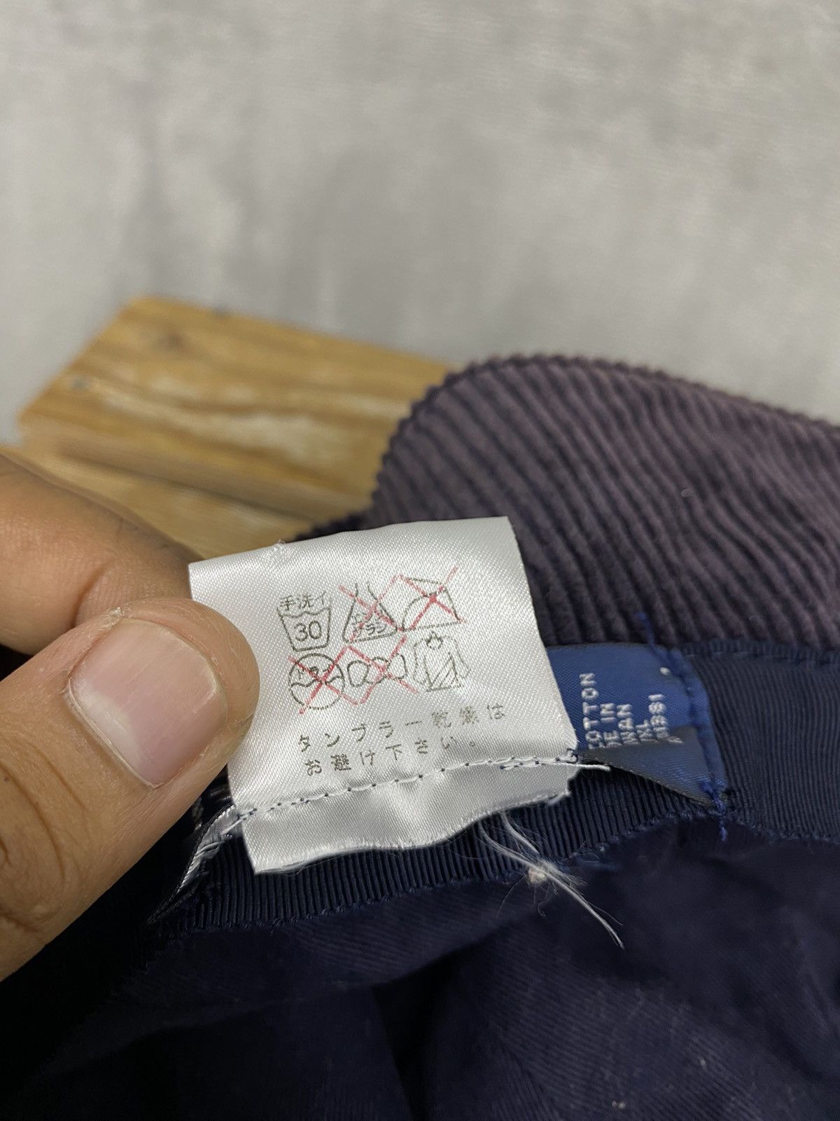 Polo Ralph Lauren VINTAGE 90s RALPH LAUREN CORDUROY BUCKET HAT L/XL Size ONE SIZE - 10 Thumbnail