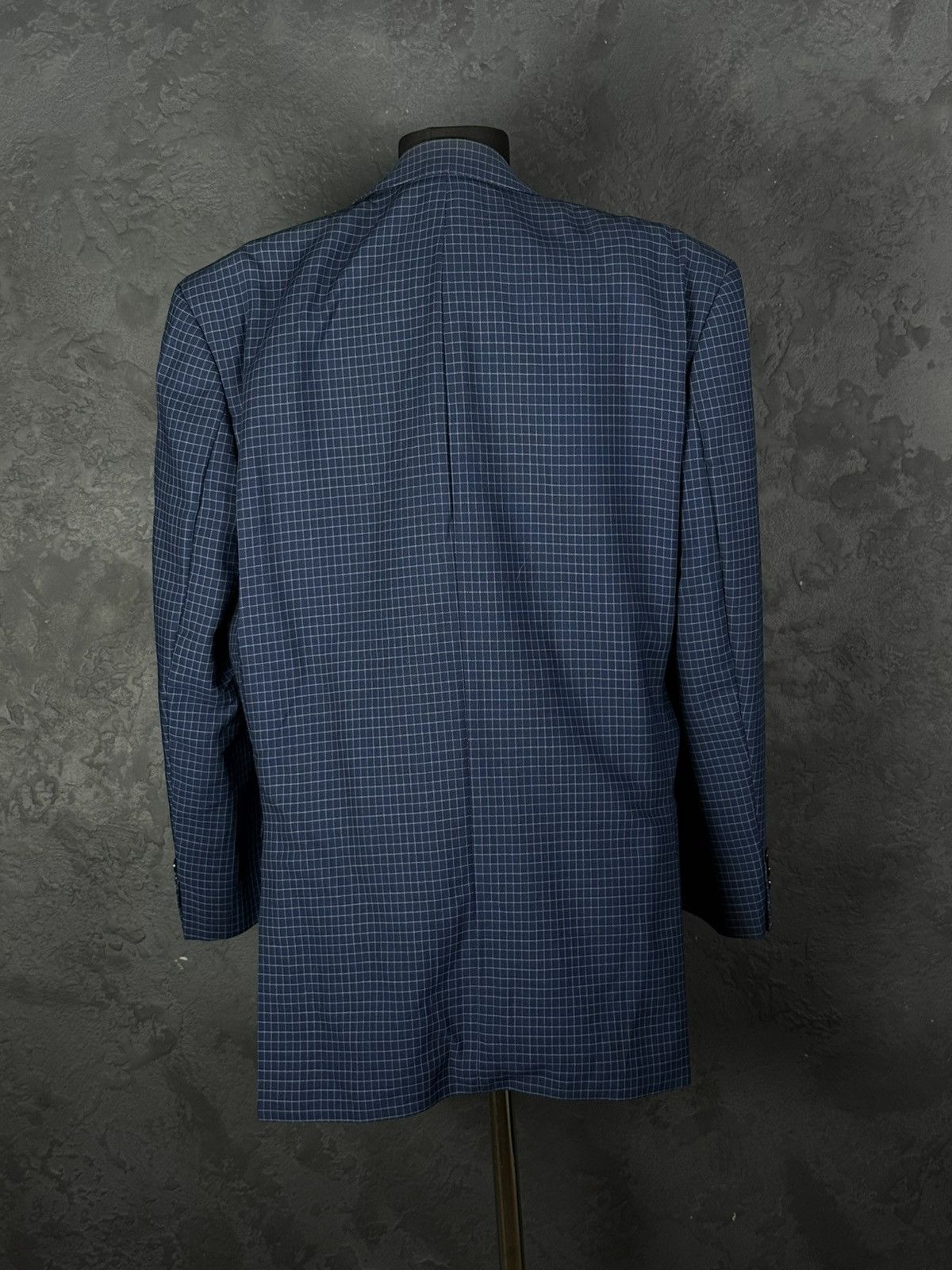 Yves Saint Laurent Yves Saint Laurent Vintage Mens Blue Coat Blazer Jacket Size 54R - 11 Thumbnail
