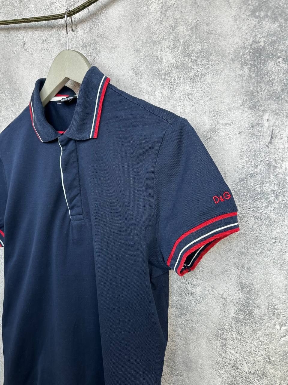 Dolce & Gabbana Dolce & Gabbana Polo Shirt Twin Tipped Short Sleeve Slim Fit Size US L / EU 52-54 / 3 - 5 Thumbnail