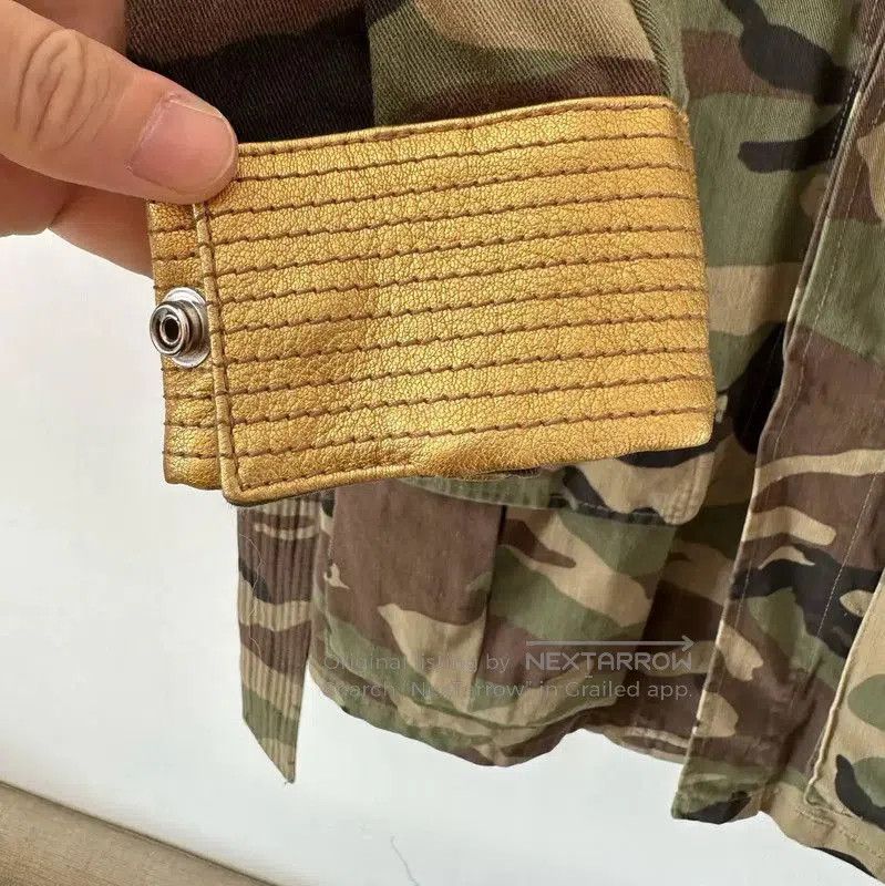 Yves Saint Laurent Saint Laurent Army Green Cotton Jacket . Size M / US 6-8 / IT 42-44 - 3 Thumbnail