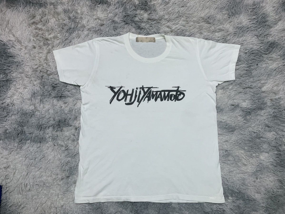Ground Y GROUND Y BY YOHJI YAMAMOTO T SHIRT SPELL OUT RARE Size US L / EU 52-54 / 3 - 1 Thumbnail