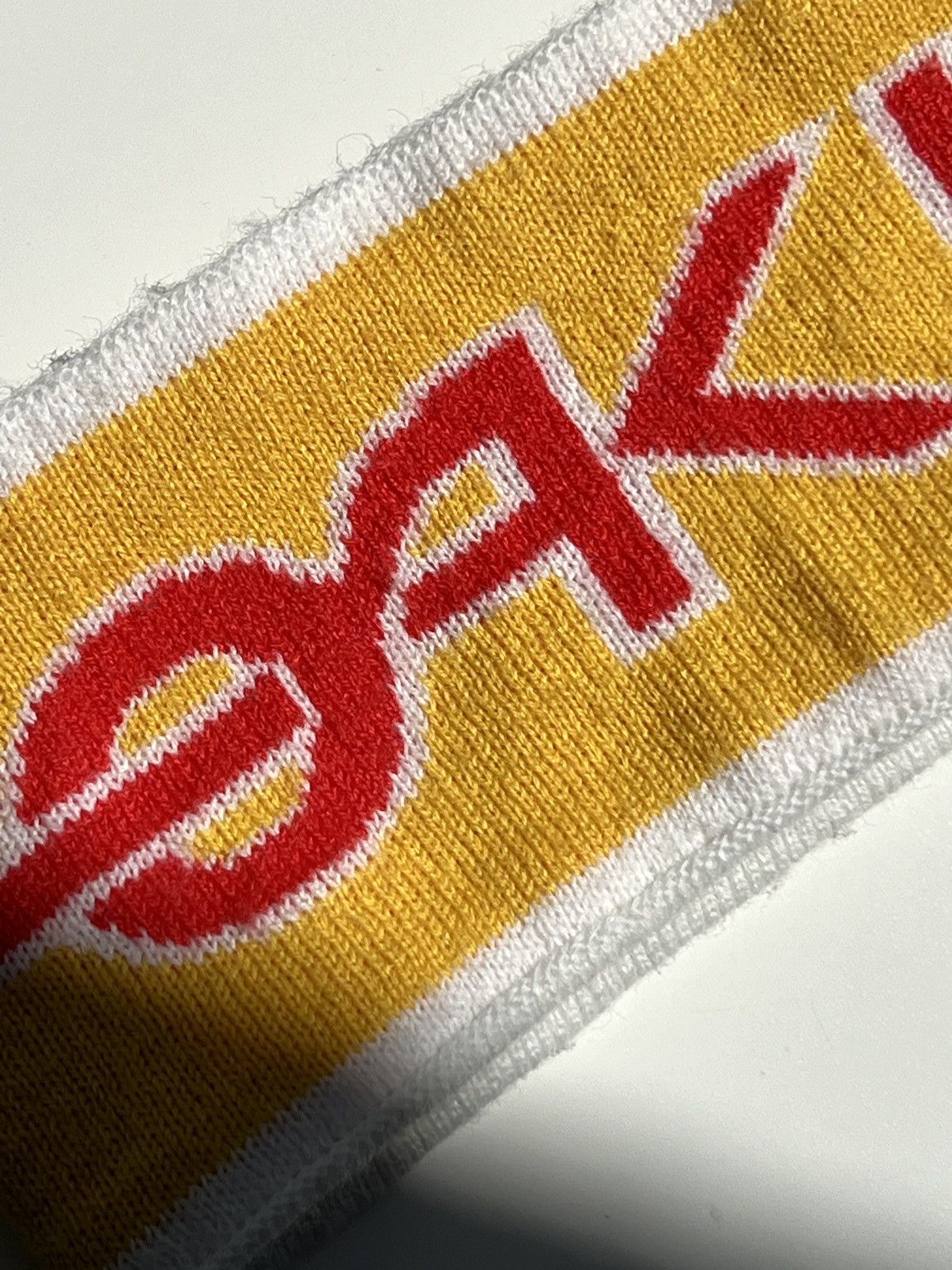Oakley × Vintage Oakley Vintage Big Logo Headband Size ONE SIZE - 6 Thumbnail