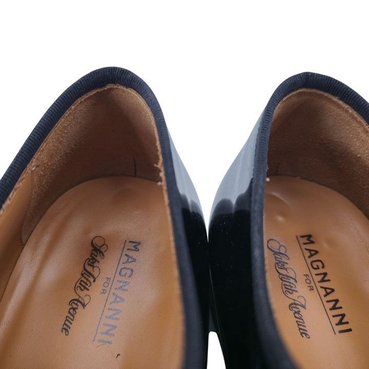 Magnanni Magnanni Saks Fifth Ave Black Patent Leather Dress Shoes Men Size US 11.5 / EU 44-45 - 6 Thumbnail
