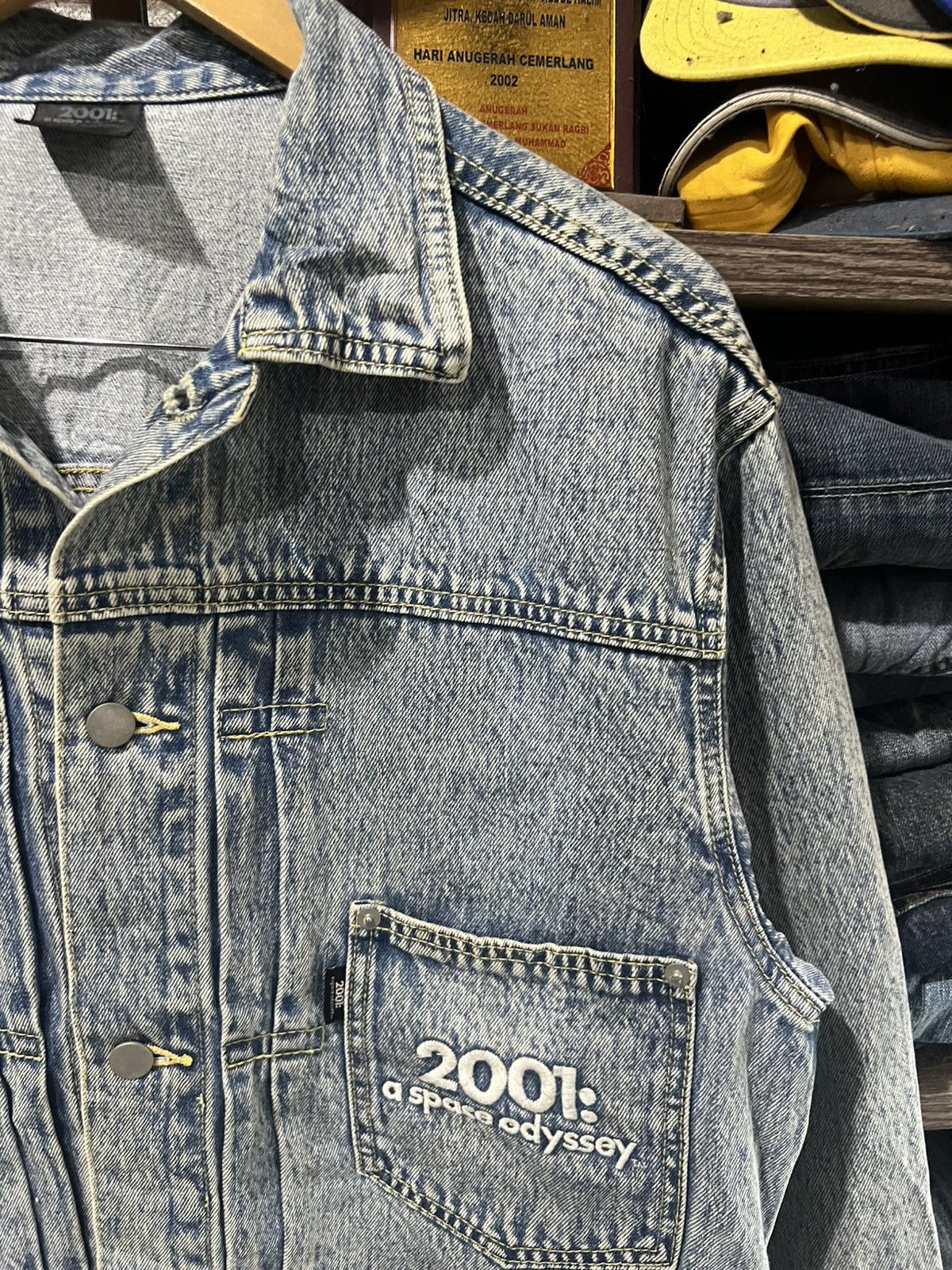 GU 🔥Rare Gu x 2001:A Space Oddyssey Denim Jacket Size US M / EU 48-50 / 2 - 6 Thumbnail