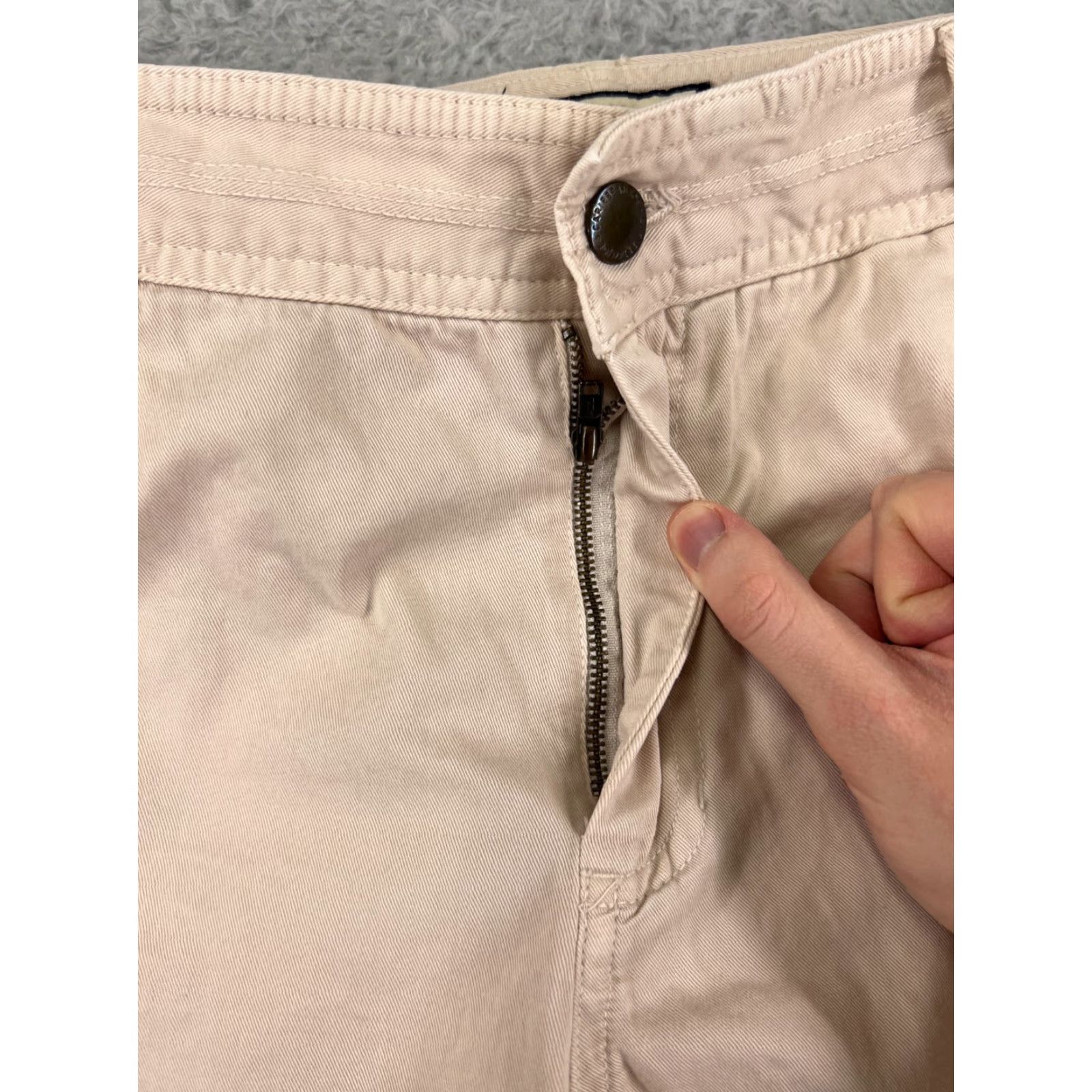 Vintage Caribbean Joe Capri Pants Womens 14 Light Pink Twill Golf Casual Resort Size 36" / US 14 / IT 50 - 7 Thumbnail
