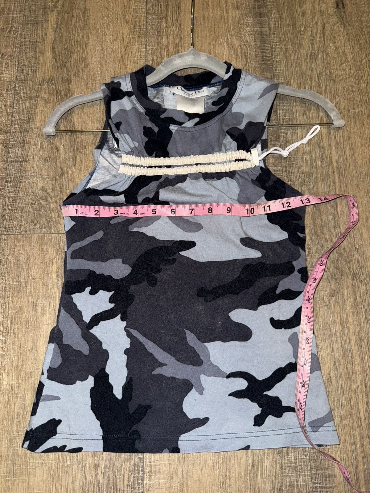 Dior × Vintage 2001 Christian Dior Camo tank Size M / US 6-8 / IT 42-44 - 3 Thumbnail
