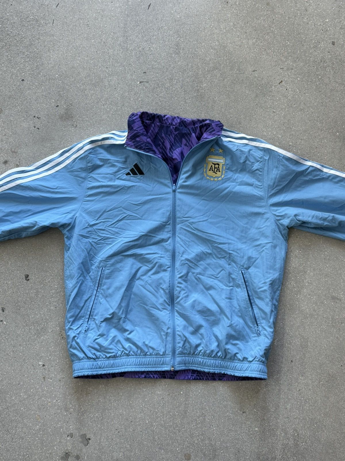 Adidas Adidas Argentina Windbreaker Size US L / EU 52-54 / 3 - 1 Thumbnail
