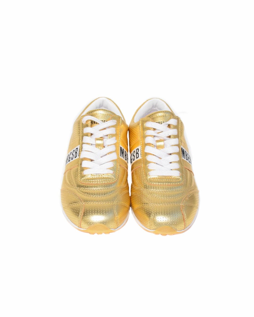 Dirk Bikkembergs Vintage Dirk Bikkembergs Gold Sneakers Size US 8 / IT 38 - 8 Thumbnail