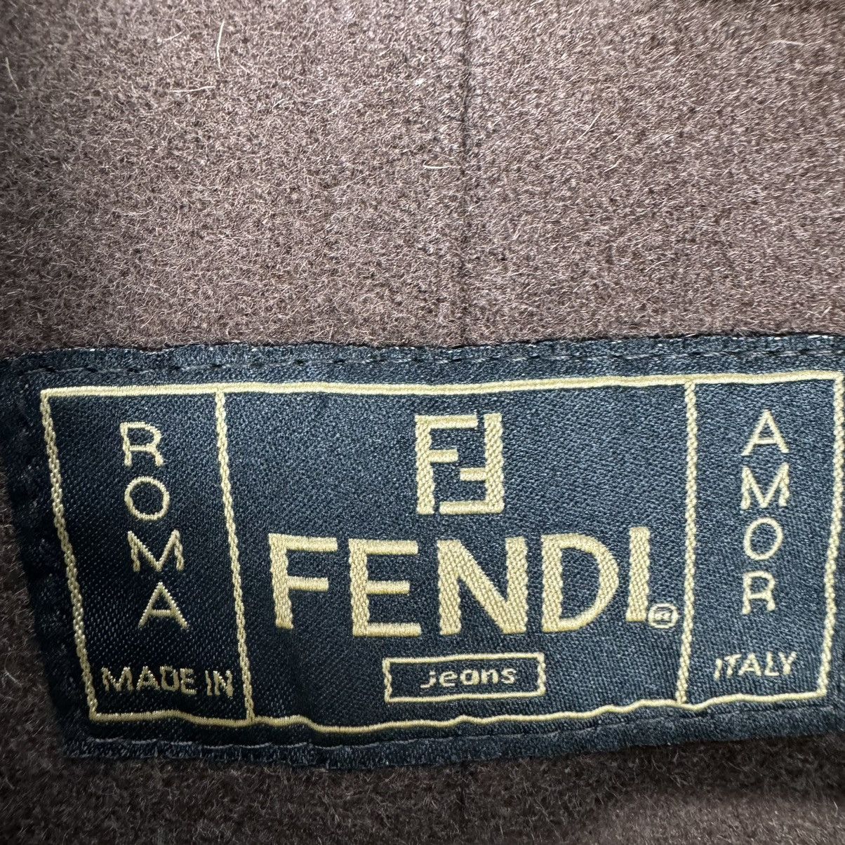 Fendi ☀️FENDI JEANS STRAP WOOL JACKET Size M / US 6-8 / IT 42-44 - 12 Thumbnail
