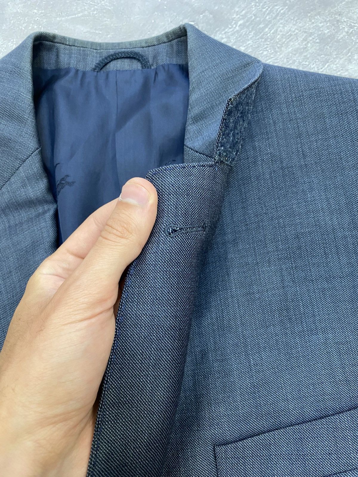 Burberry Prorsum Vintage Burberrys Formal Suit Made in West Germany 90s Size 48L - 7 Thumbnail